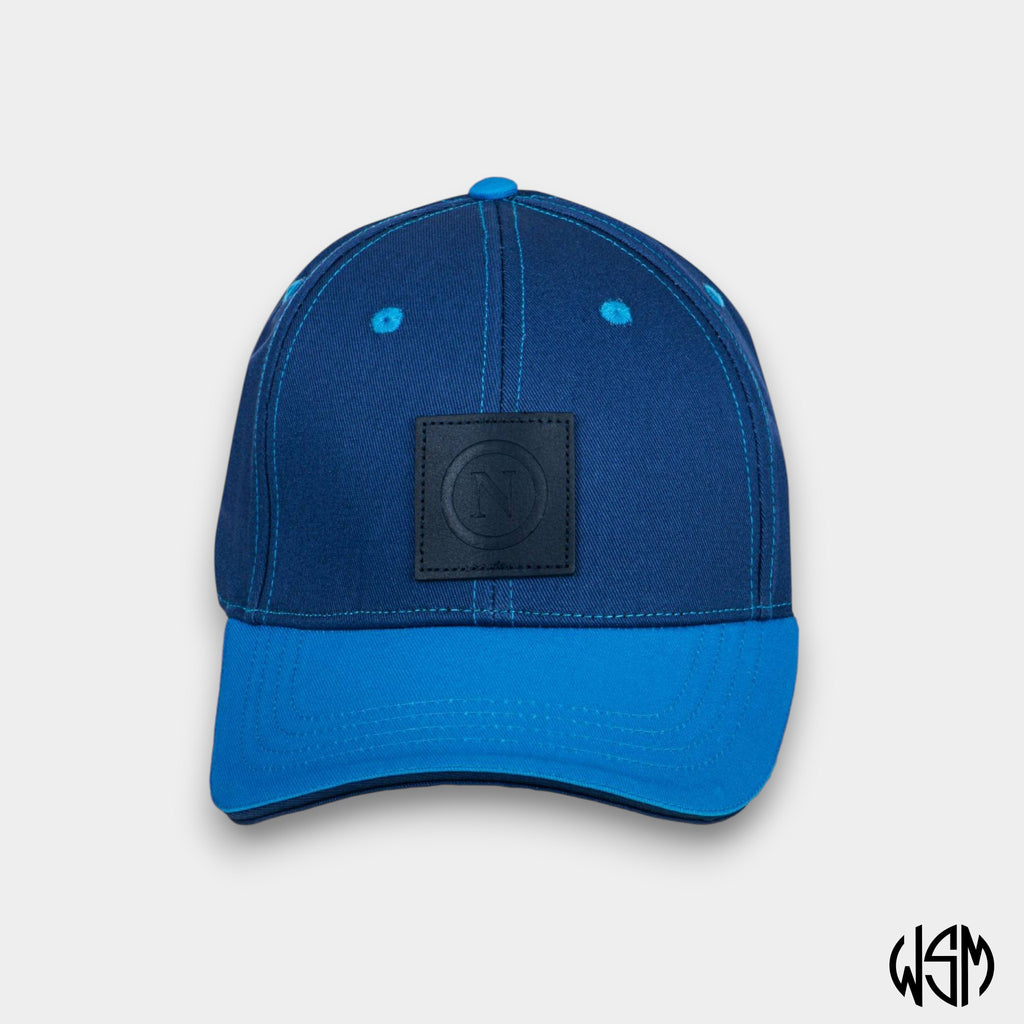 CAPPELLO BICOLORE NAPOLI LOGO PICCOLO