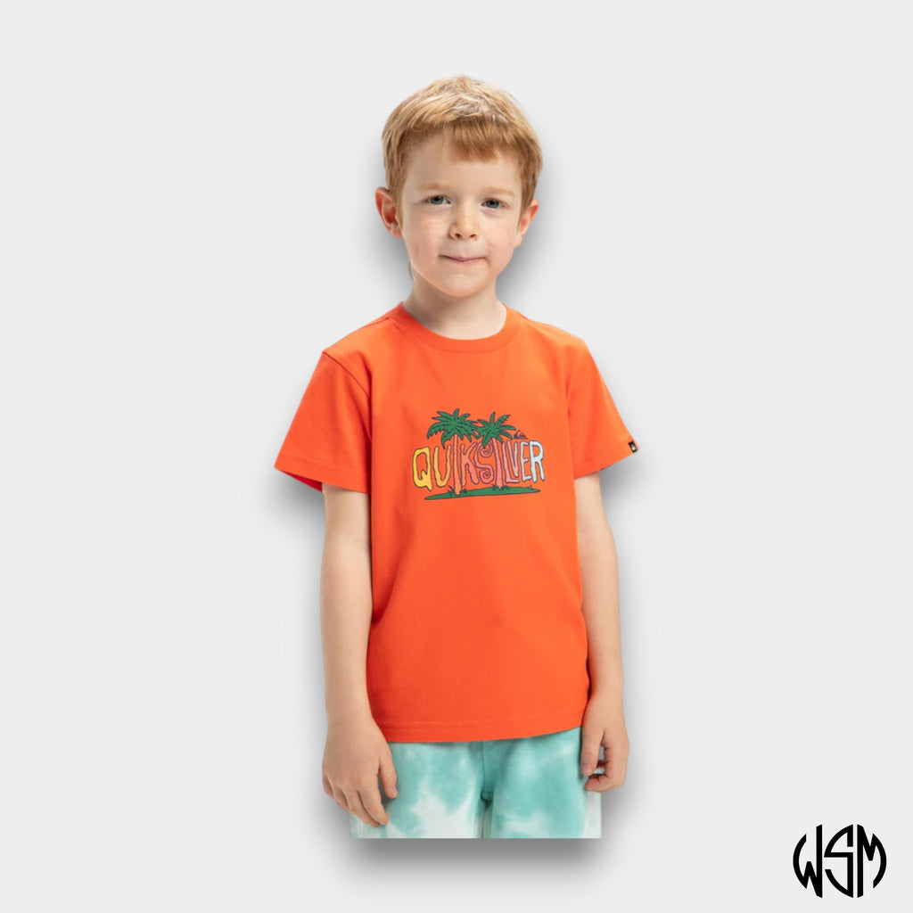 T-SHIRT QUIKSILVER SUNNY PALMS BOY