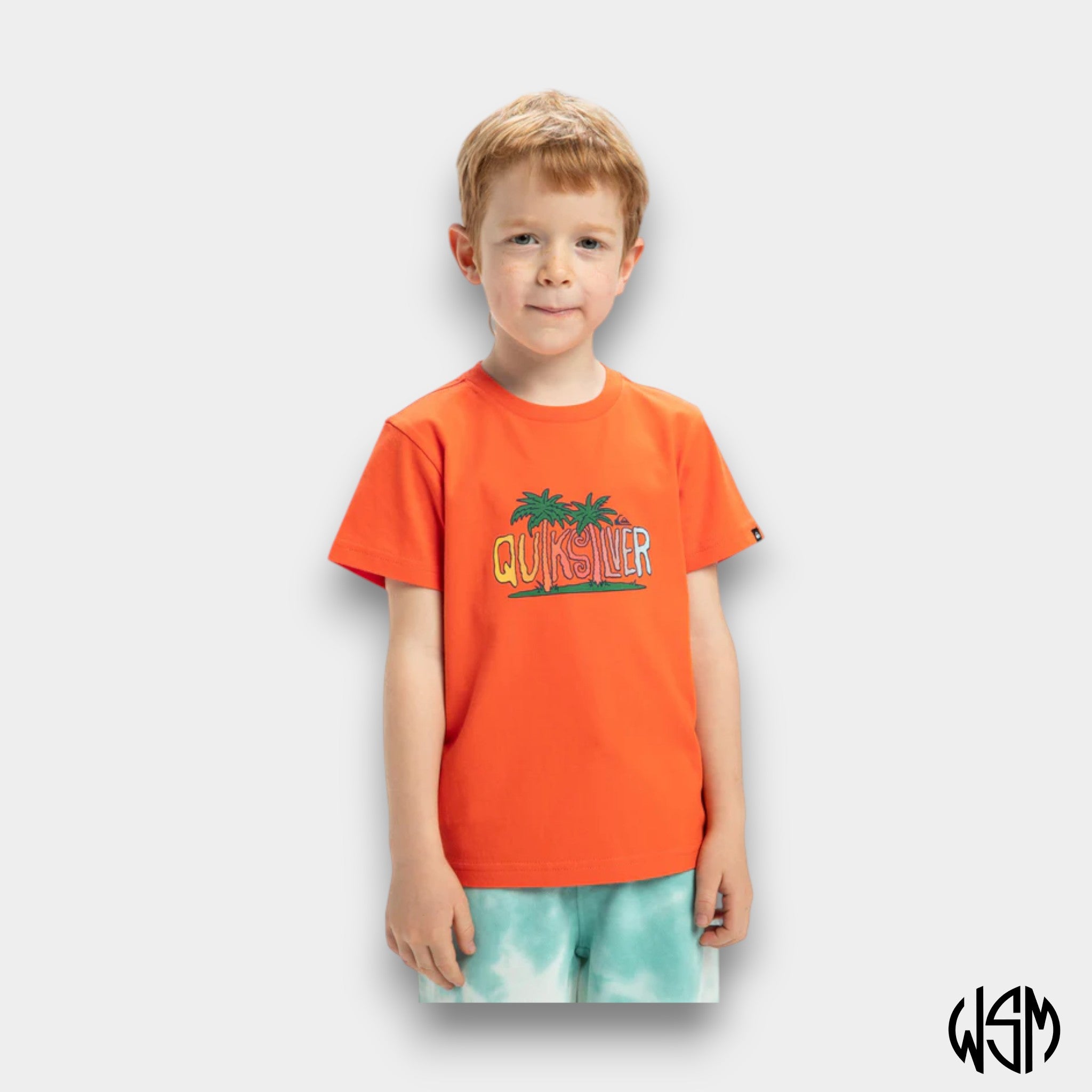 T-SHIRT QUIKSILVER SUNNY PALMS BOY