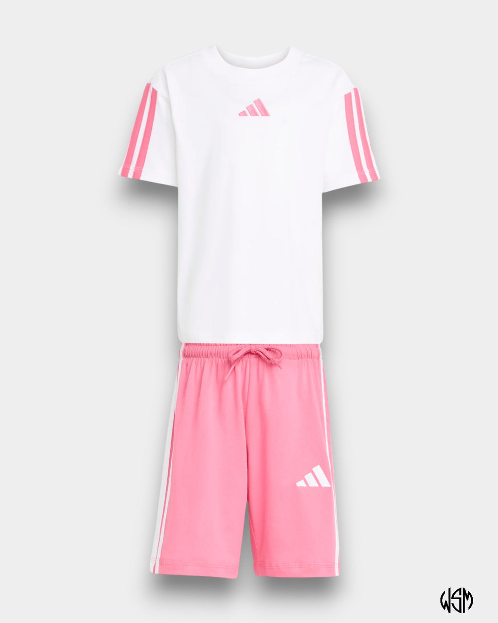 SET ADIDAS ESSENTIALS TEE KIDS