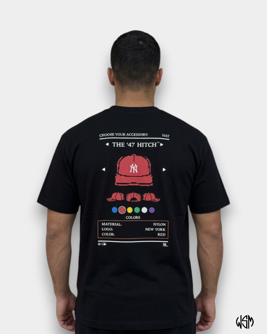 T-SHIRT '47 NEW YORK YANKEES 8 BIT HERO FOUNDATION