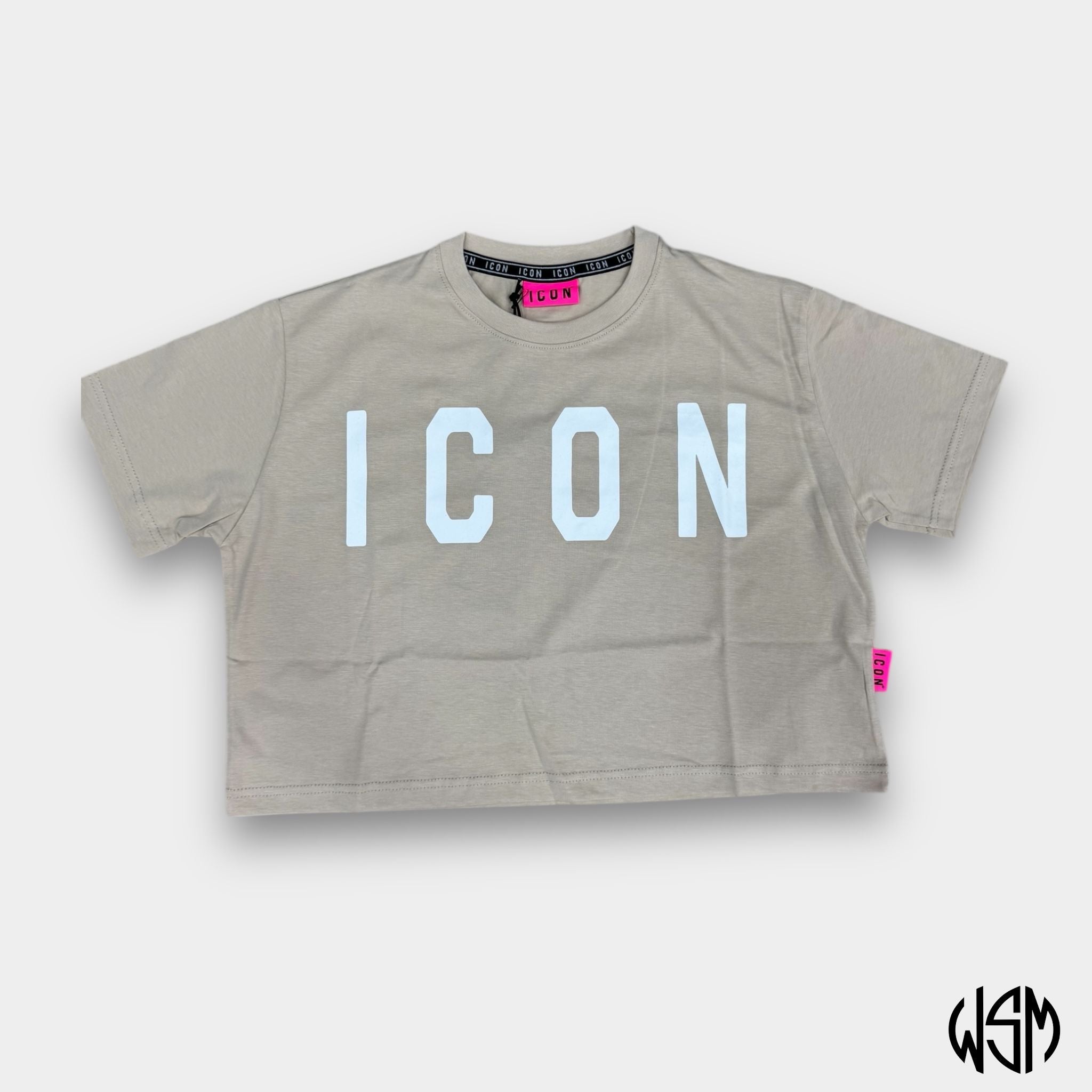 ICON T-SHIRT CROPPED DONNA