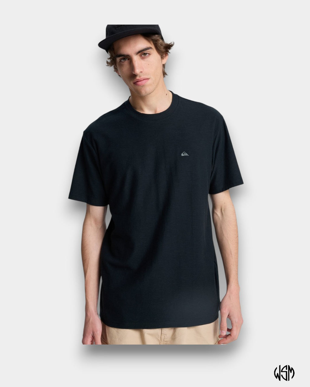 T-SHIRT QUIKSILVER SLUB ROUNDNECK