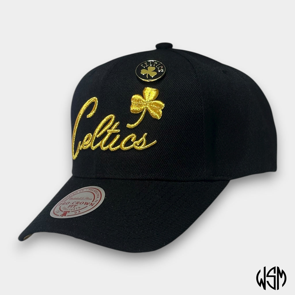 CAPPELLO BOSTON CELTICS NBA PINNED GOLD