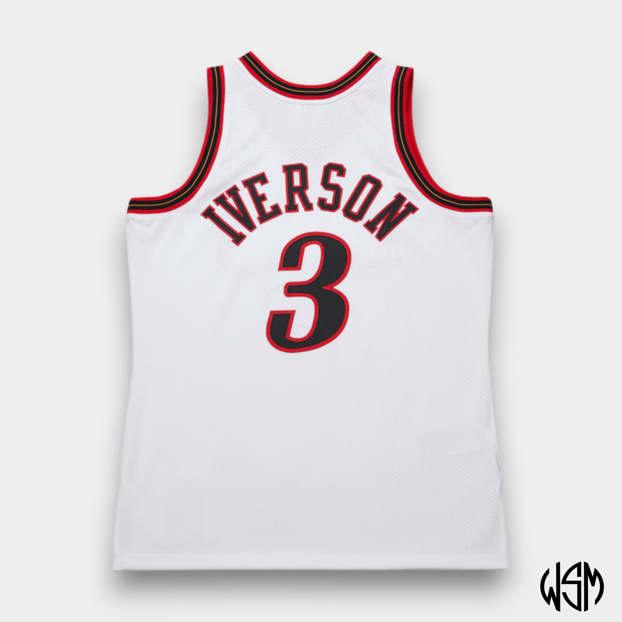 CANOTTA NBA WHITE JERSEY 76ERS ALLEN IVERSON