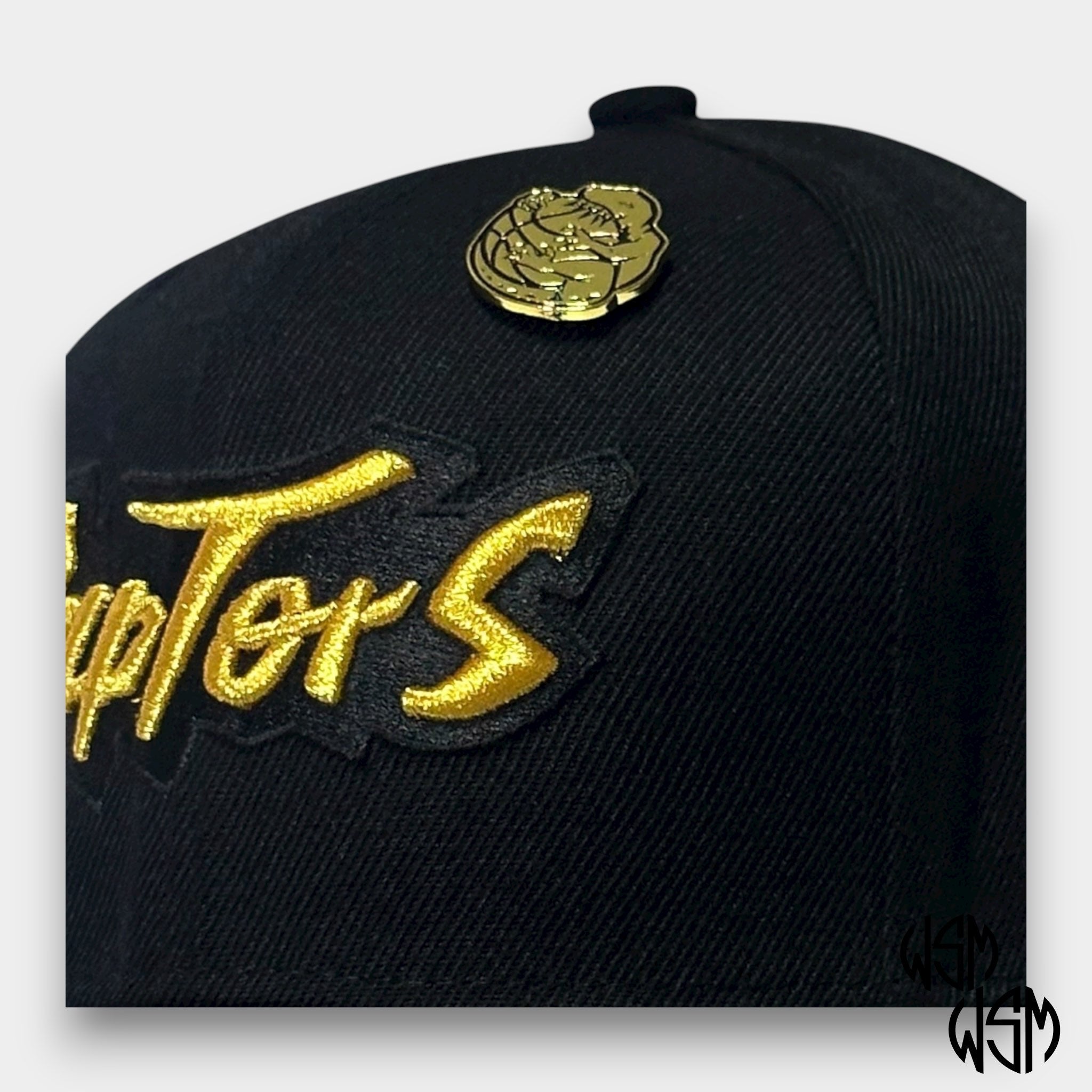 CAPPELLO TORONTO RAPTORS NBA PINNED GOLD