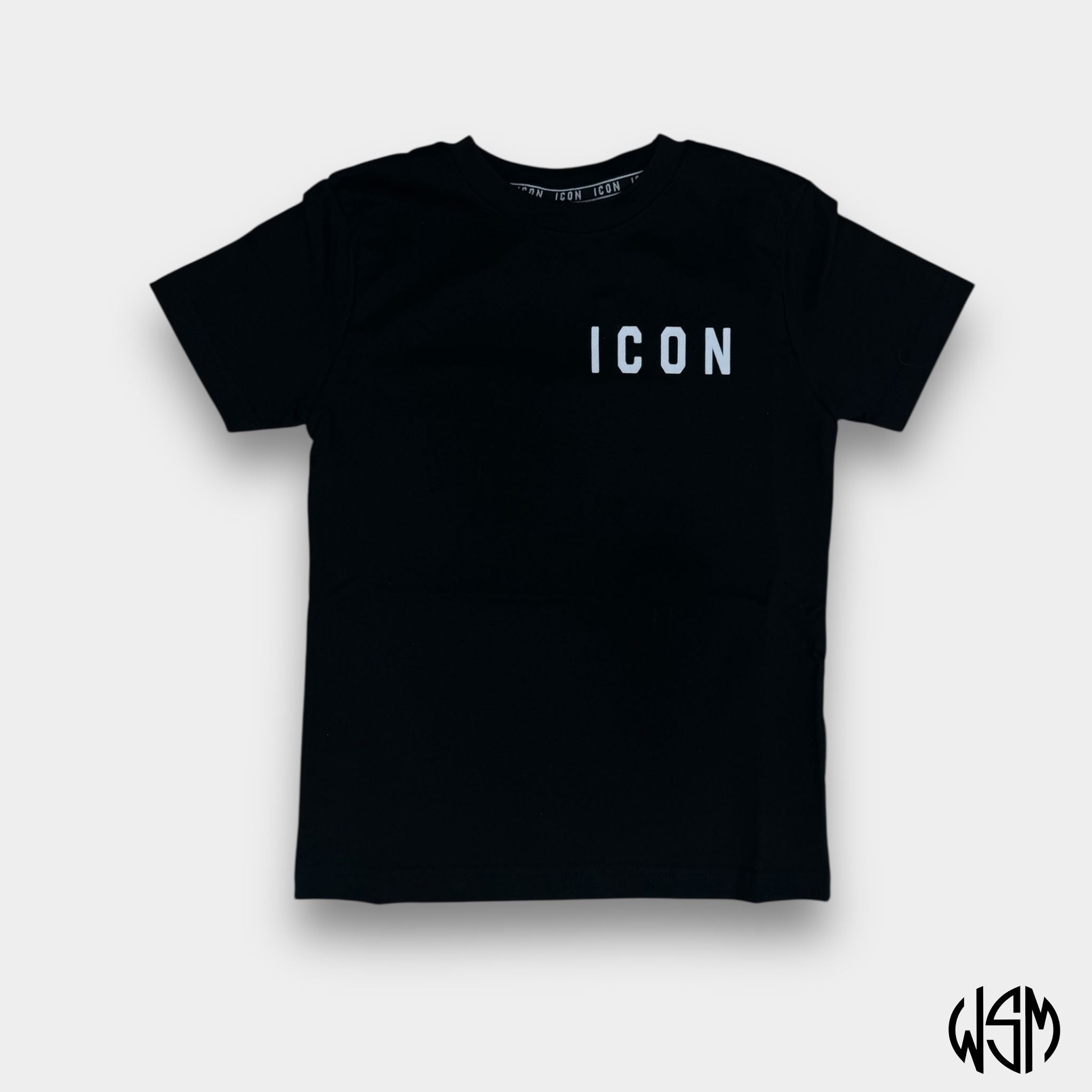 ICON T-SHIRT JR MAXI STAMPA DIETRO