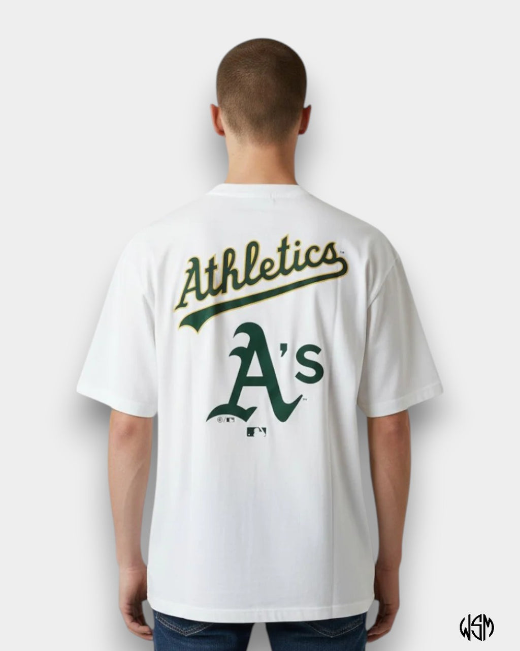 T-SHIRT '47 OAKLAND ATHLETICS BACKER IMPRINT ECHO