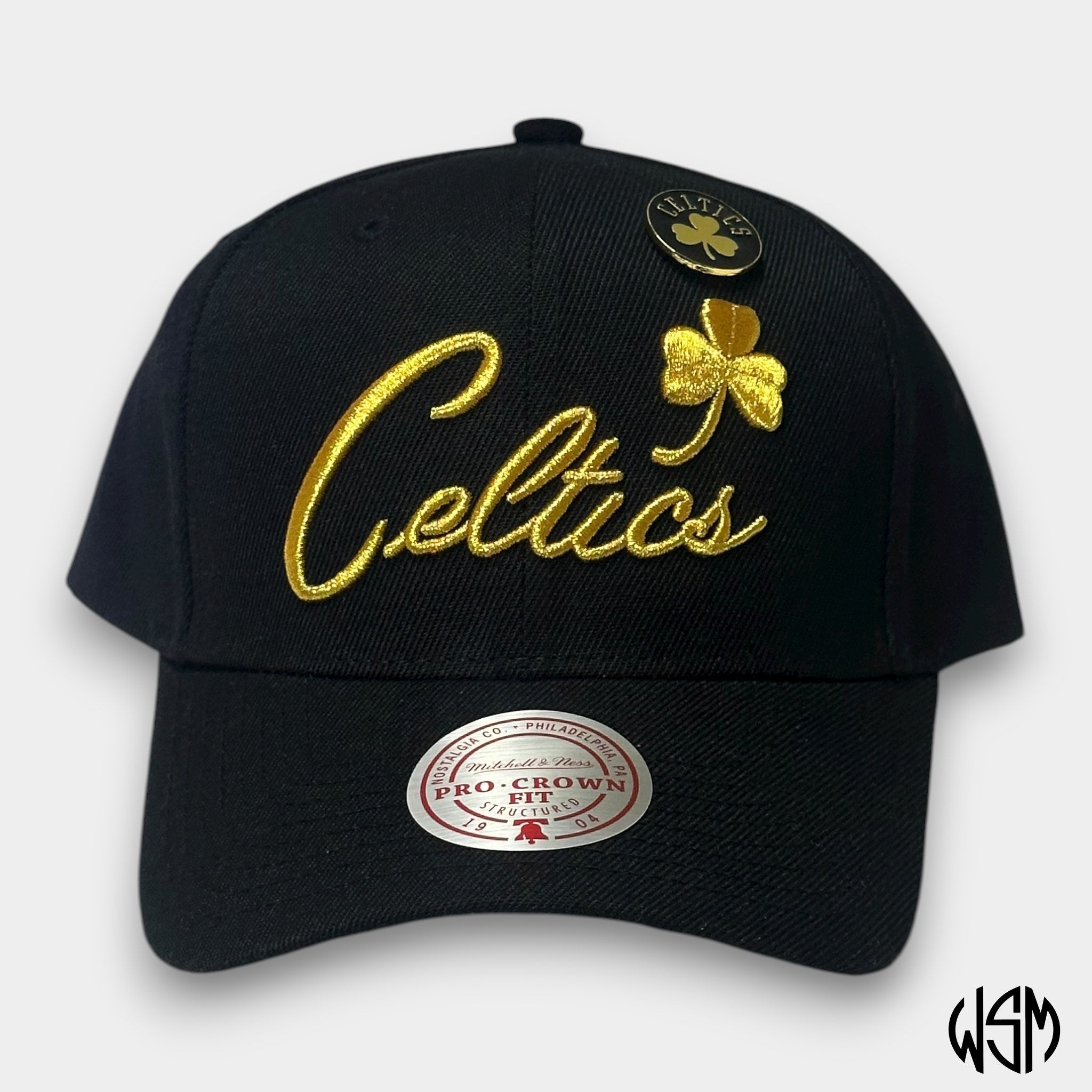 CAPPELLO BOSTON CELTICS NBA PINNED GOLD