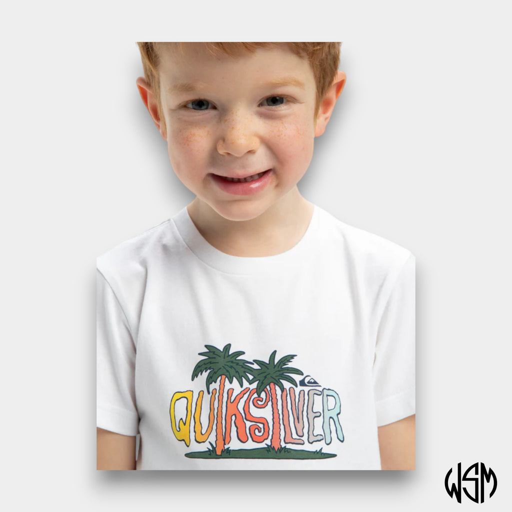 T-SHIRT QUIKSILVER SUNNY PALMS BOY