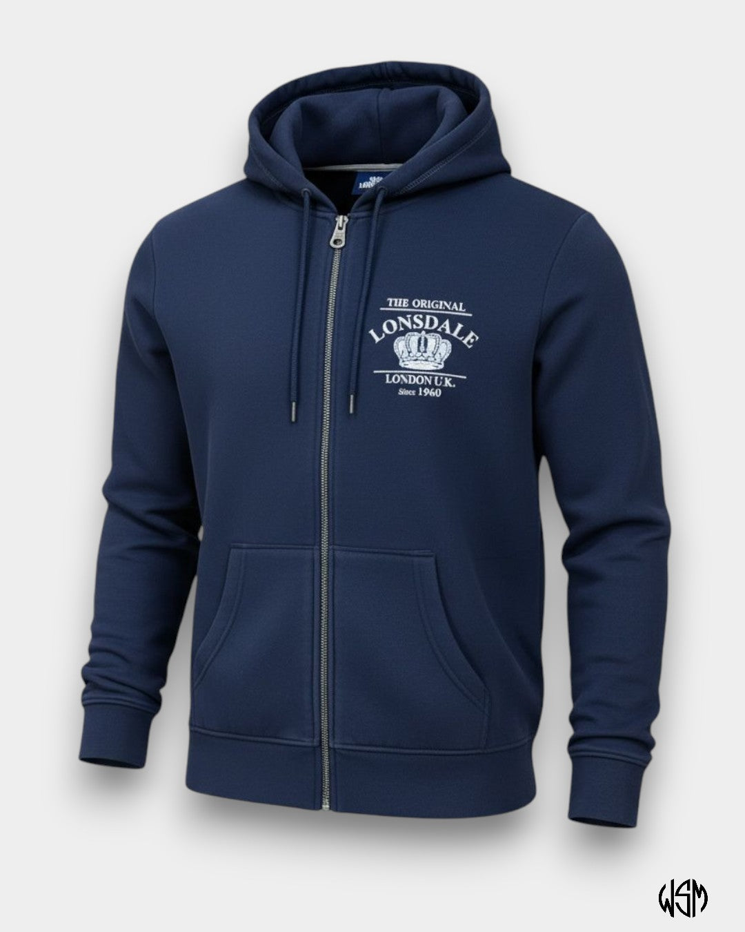 TUTA LONSDALE DONNA FULL ZIP CON CAPPUCCIO