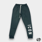 PANTALONE JOGGER ICON C/LOGO GRANDE SU GAMBA