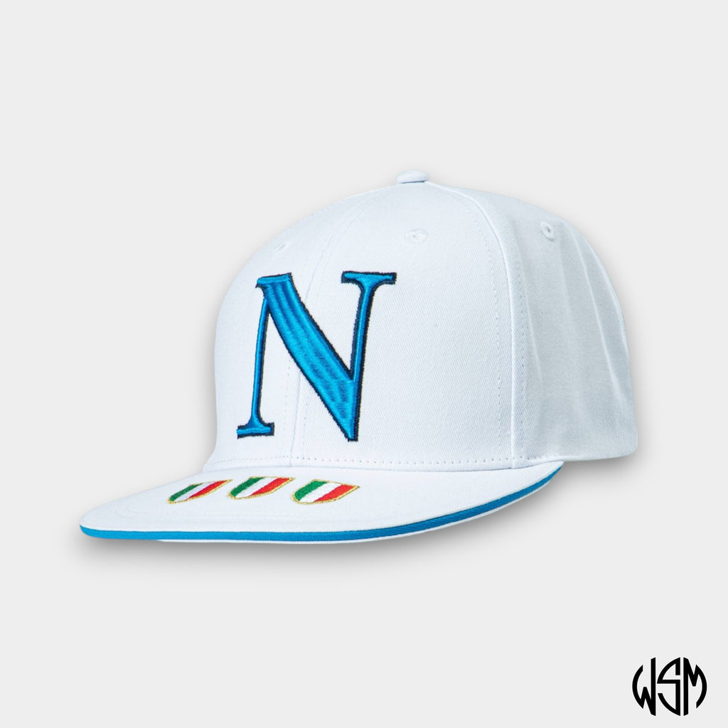 CAPPELLO SCUDETTO NAPOLI VISIERA PIATTA