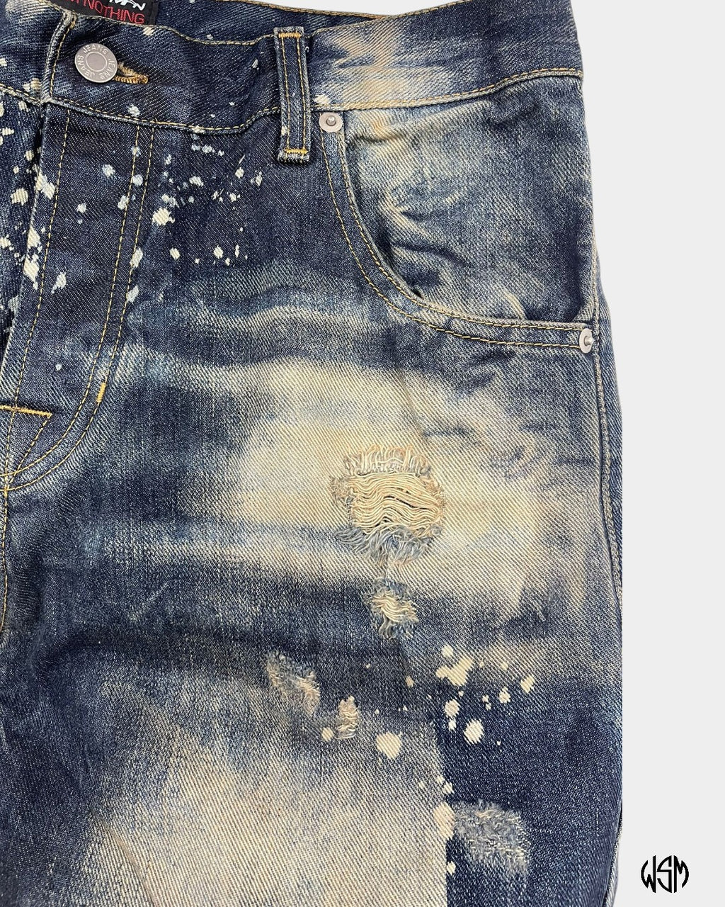 BERMUDA DENIM MADE FROM NOTHING SABBIATO