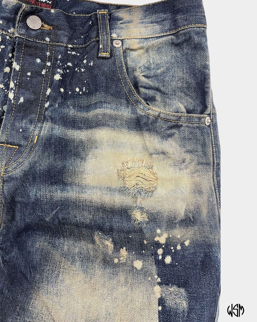 BERMUDA DENIM MADE FROM NOTHING SABBIATO