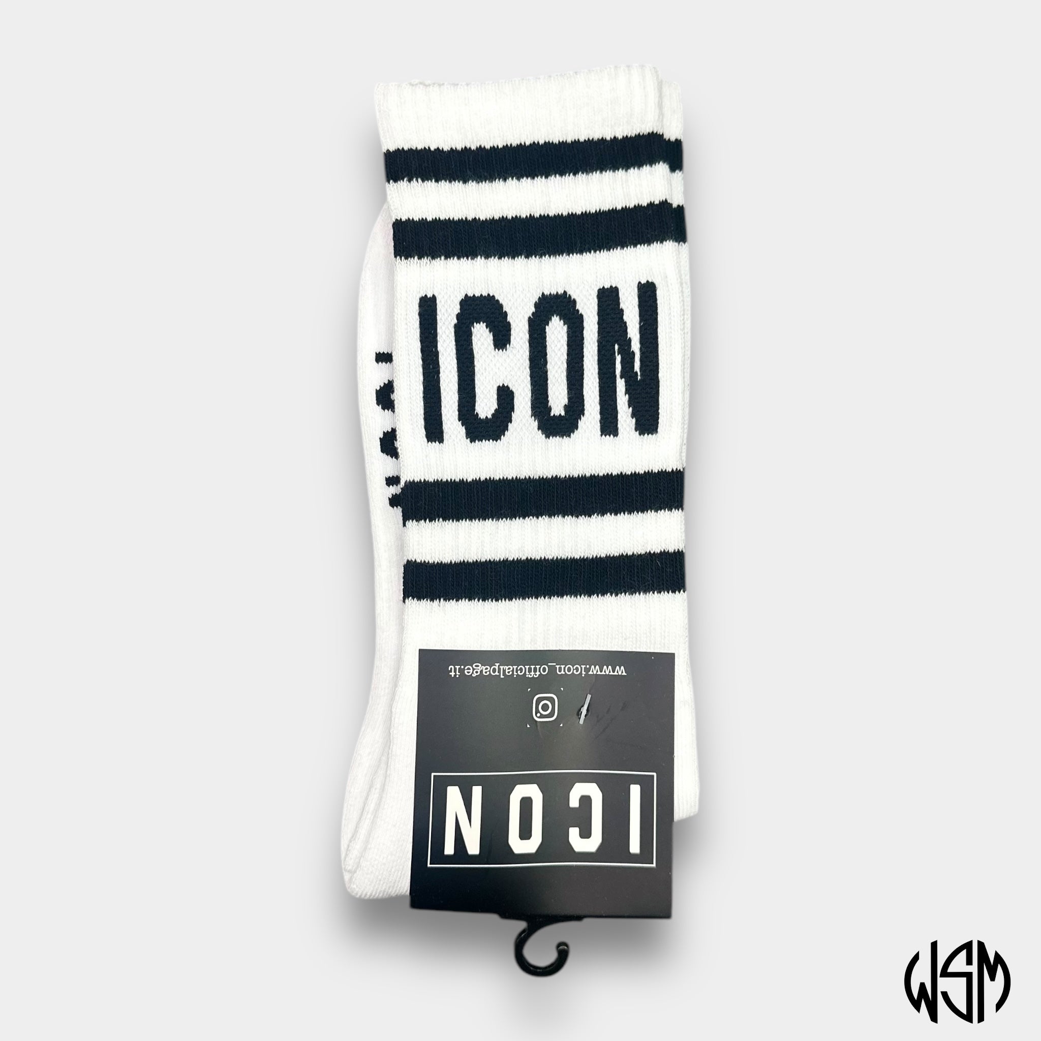 ICON CALZINO C/LOGO C/FASCE