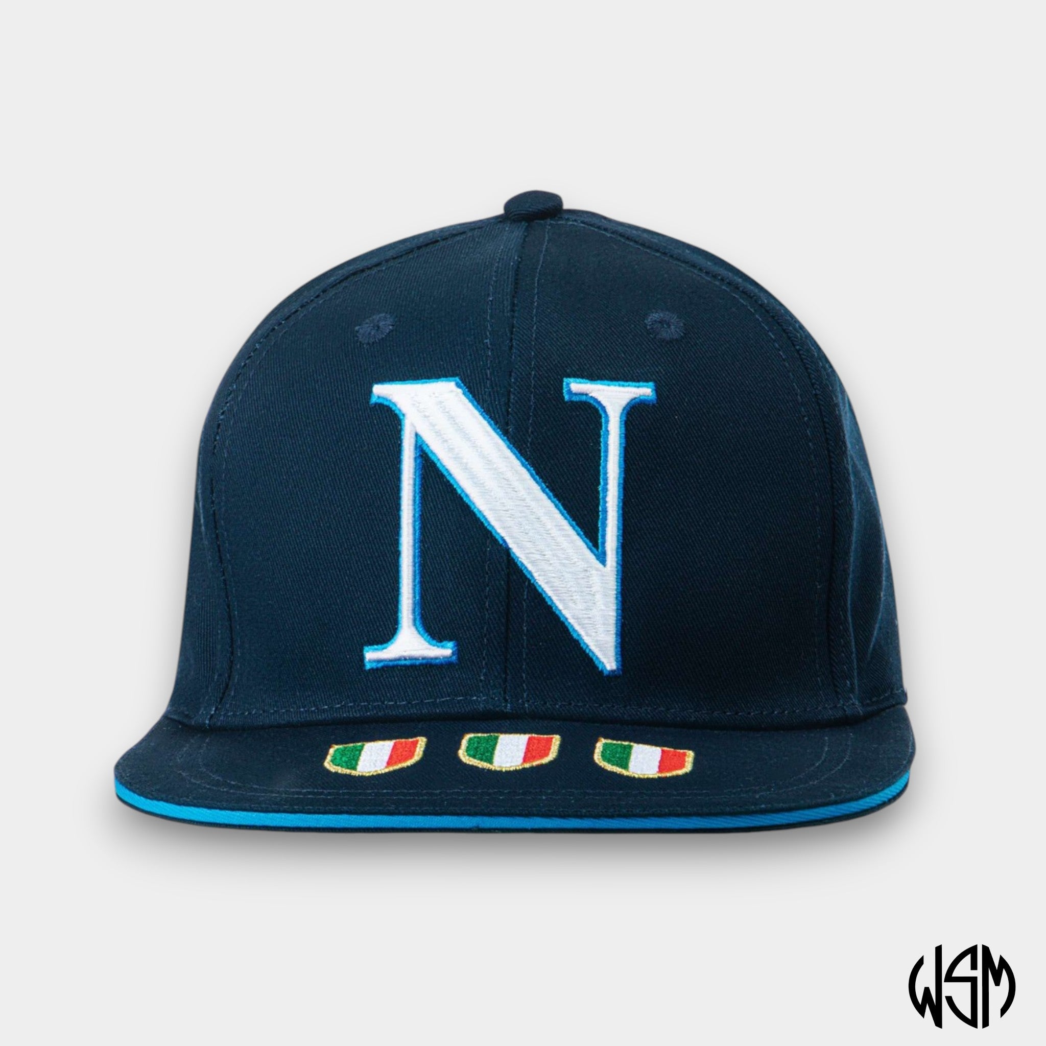 CAPPELLO SCUDETTO NAPOLI VISIERA PIATTA