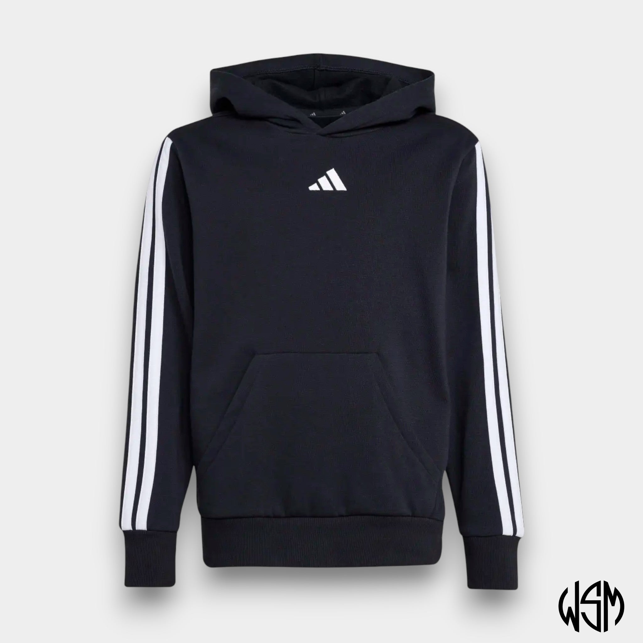 FELPA ADIDAS JR 3S HOODIE