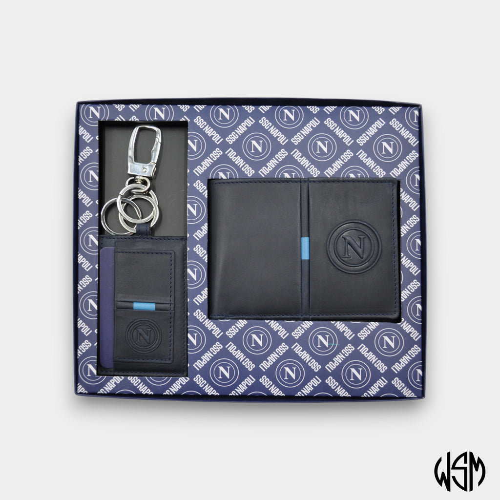 SET PORTAFOGLIO E PORTACHIAVI SSC NAPOLI