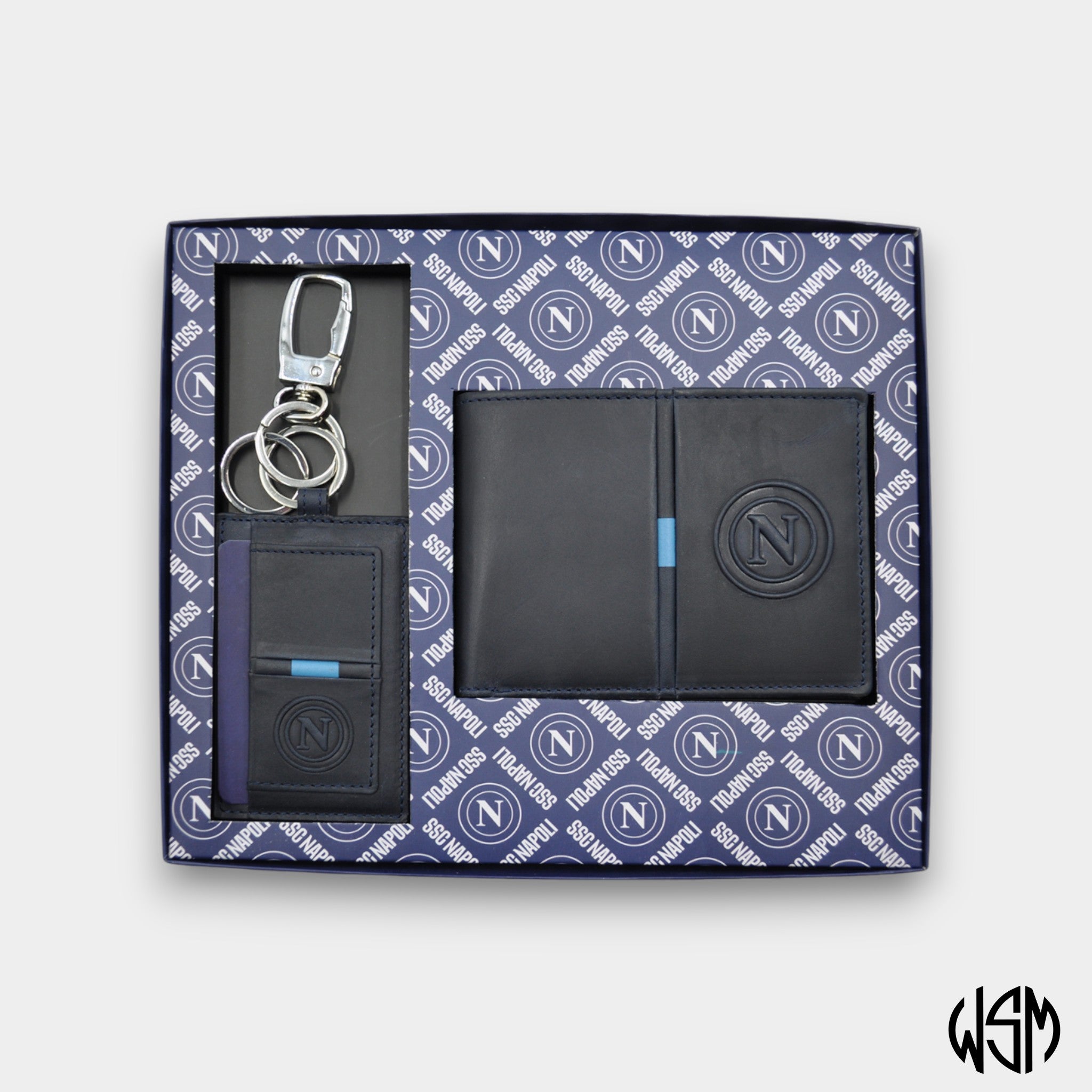 SET PORTAFOGLIO E PORTACHIAVI SSC NAPOLI