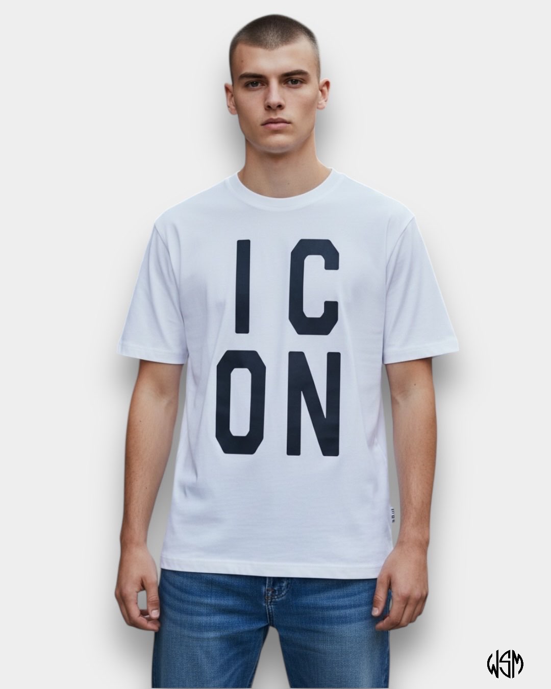 T-SHIRT C/LOGO A CAPO