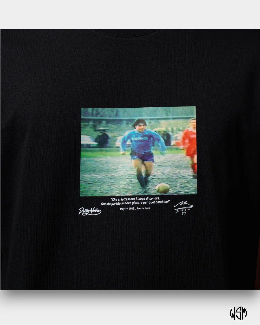 T-SHIRT PARTITA DEL FANGO DOLLY NOIRE