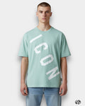 T-SHIRT ICON BASICA LOGO TRASVERSALE