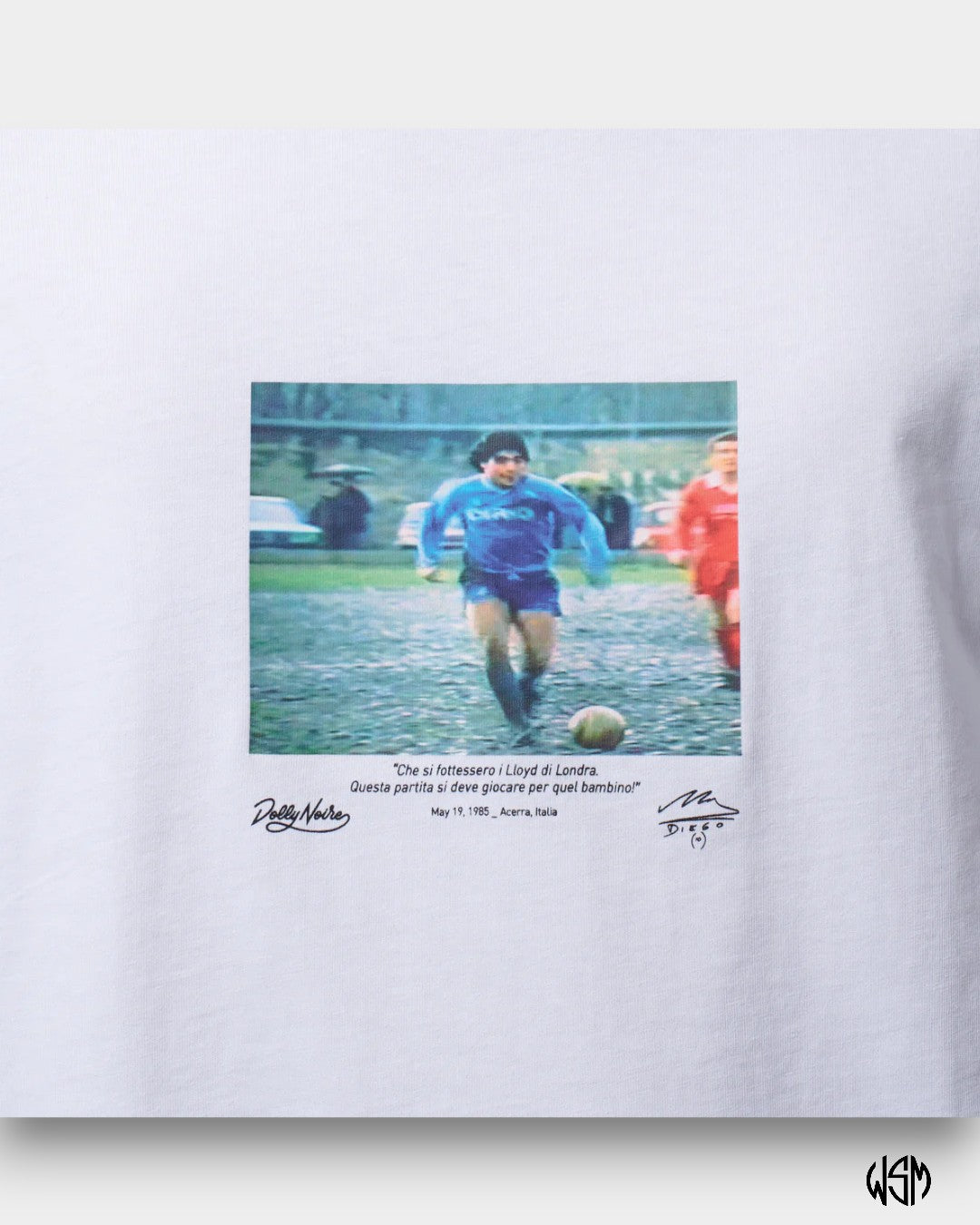 T-SHIRT PARTITA DEL FANGO DOLLY NOIRE