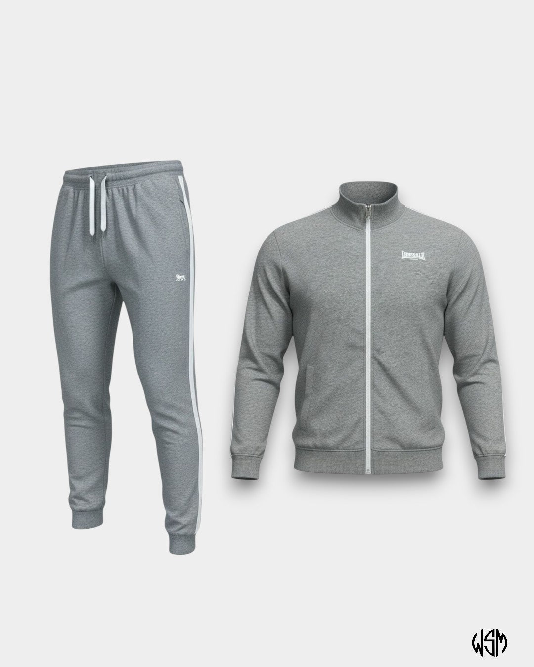 TUTA LONSDALE UOMO FULL ZIPP COTONE