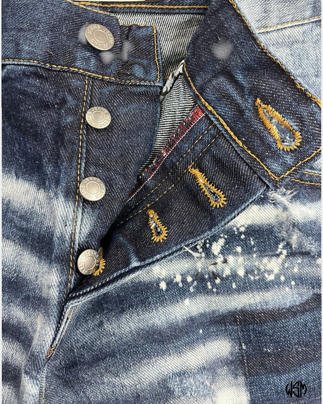 BERMUDA DENIM MADE FROM NOTHING