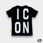 ICON T-SHIRT JR MAXI STAMPA DIETRO