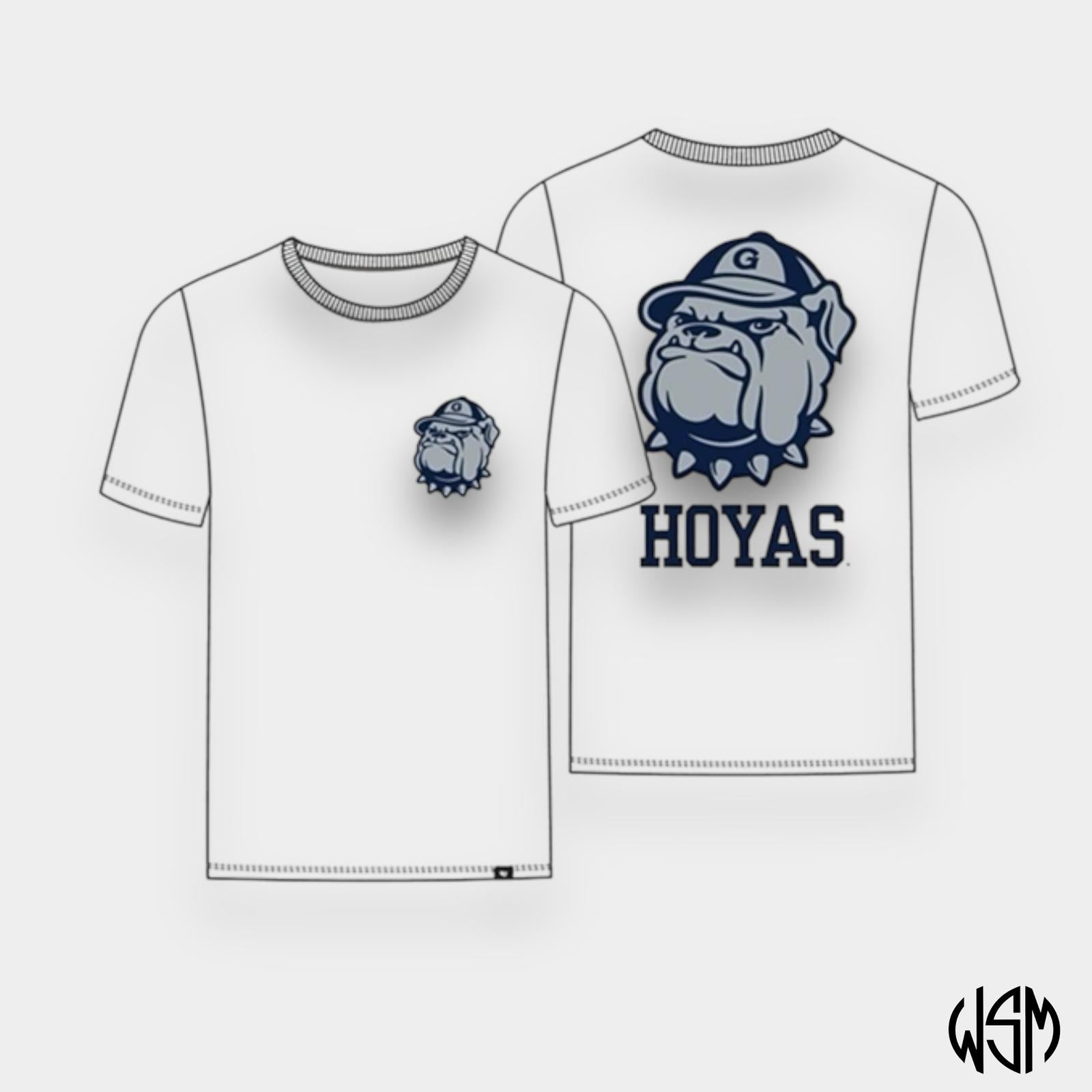 T-SHIRT '47 GEORGETOWN HOYAS BACKER ECHO