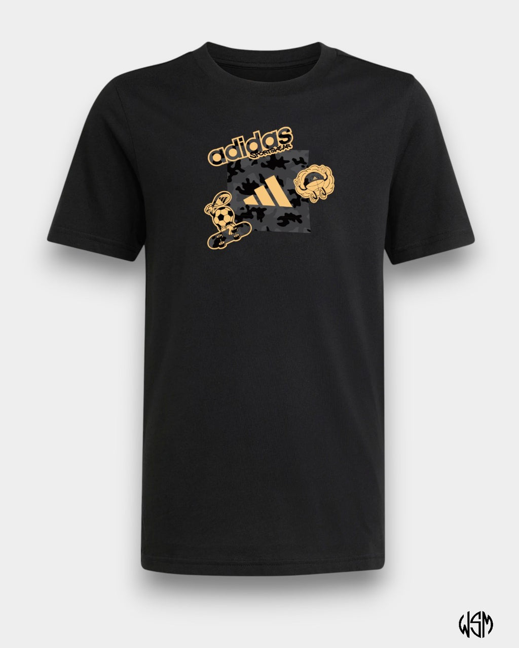 T-SHIRT ADIDAS CAMO GRAPHIC JR