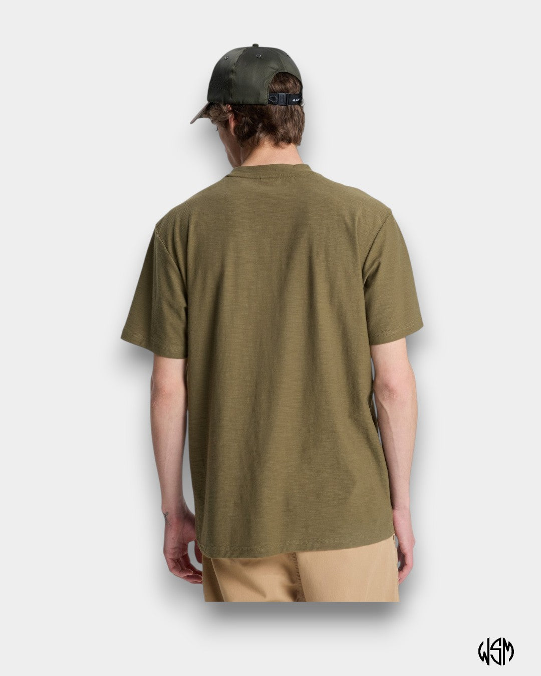 T-SHIRT QUIKSILVER SLUB ROUNDNECK