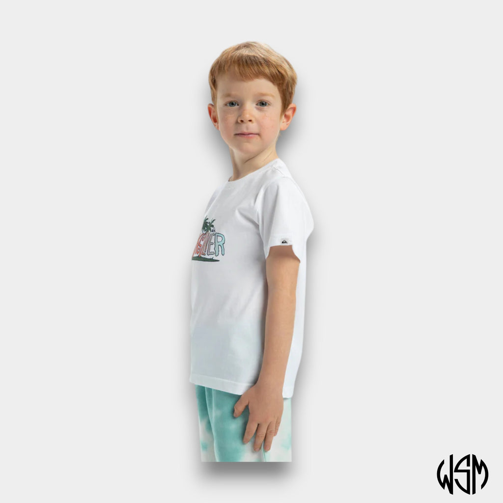 T-SHIRT QUIKSILVER SUNNY PALMS BOY