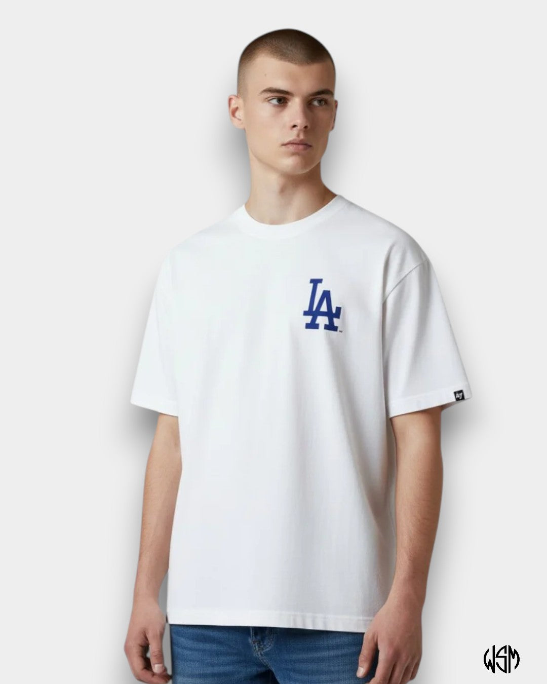 T-SHIRT '47 LOS ANGELES DODGER BACKER IMPRINT ECHO