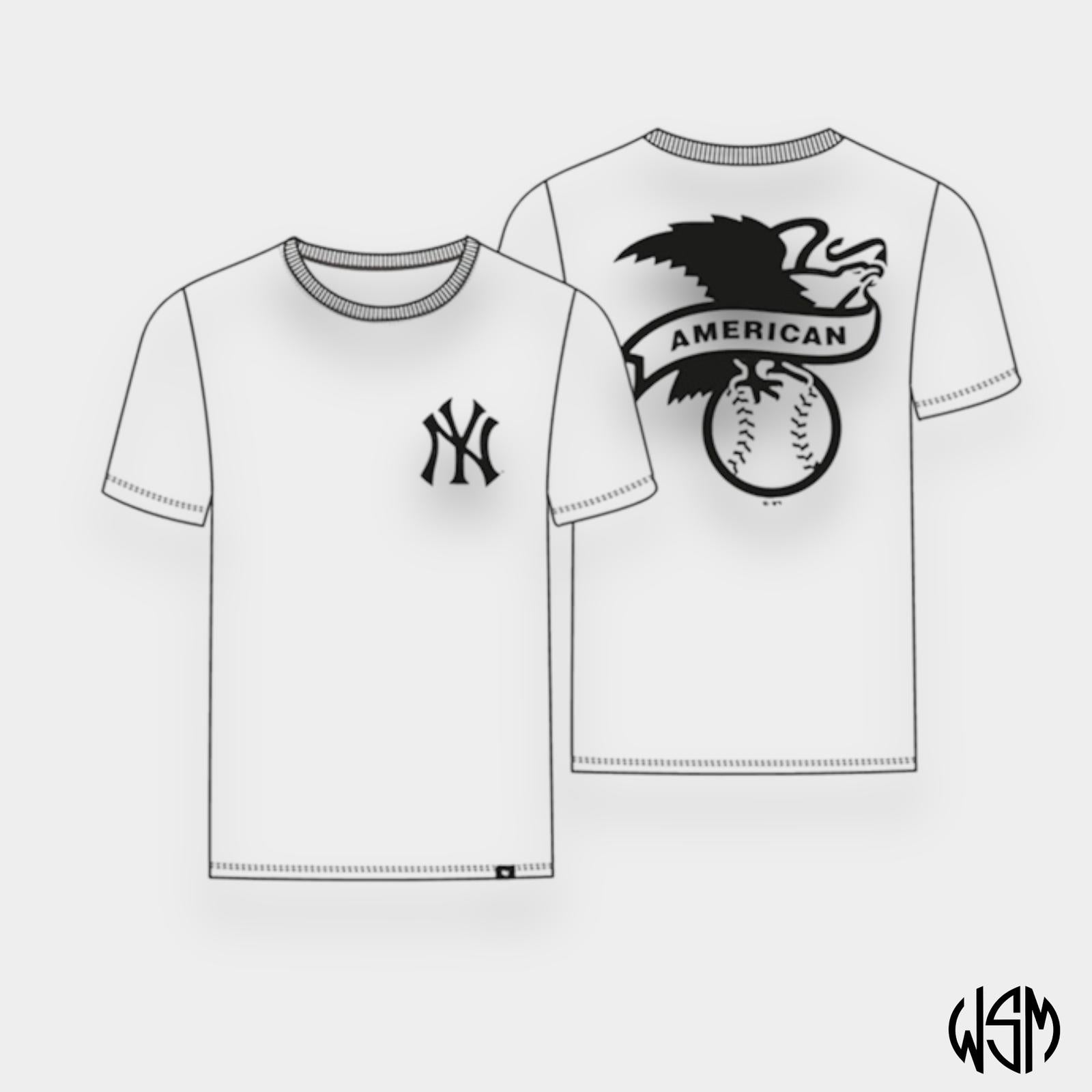 T-SHIRT '47 NEW YORK YANKEES BACKER ECHO