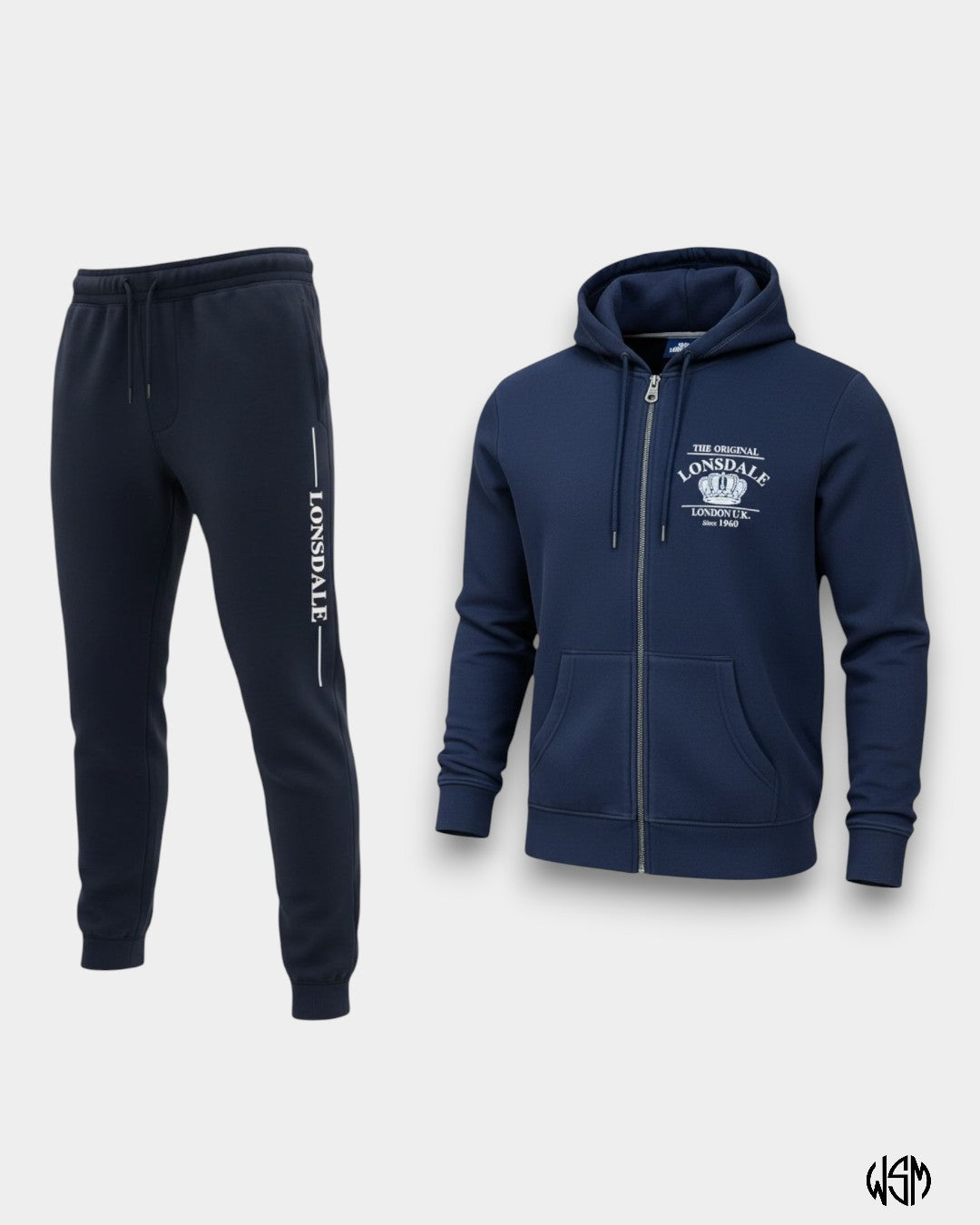 TUTA LONSDALE DONNA FULL ZIP CON CAPPUCCIO