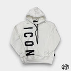 FELPA CAPPUCCIO ICON C/LOGO VERTICALE