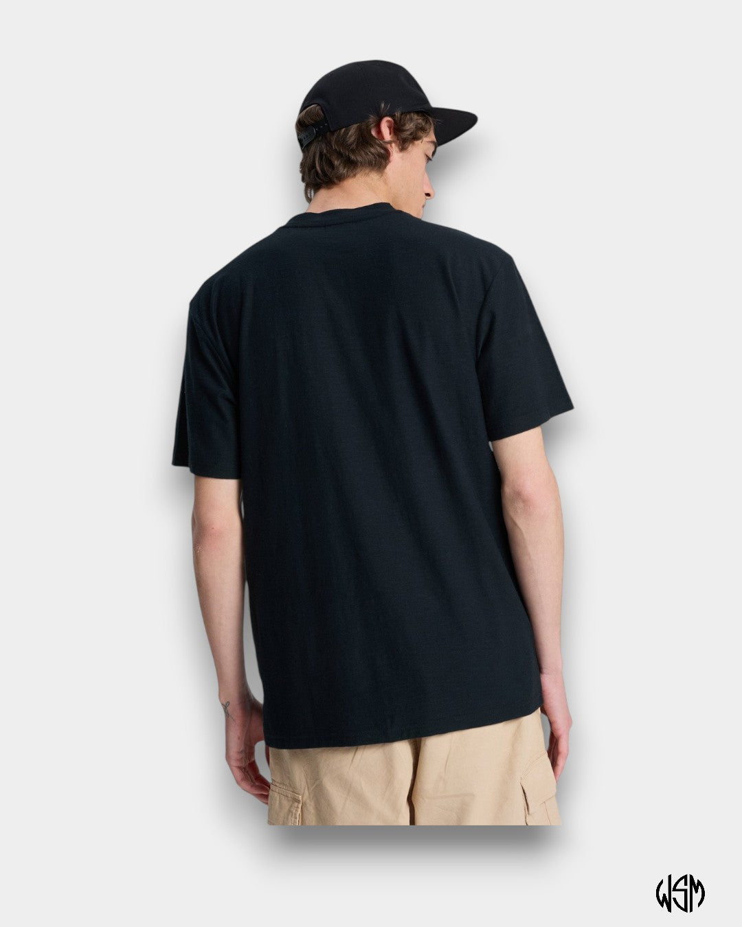 T-SHIRT QUIKSILVER SLUB ROUNDNECK
