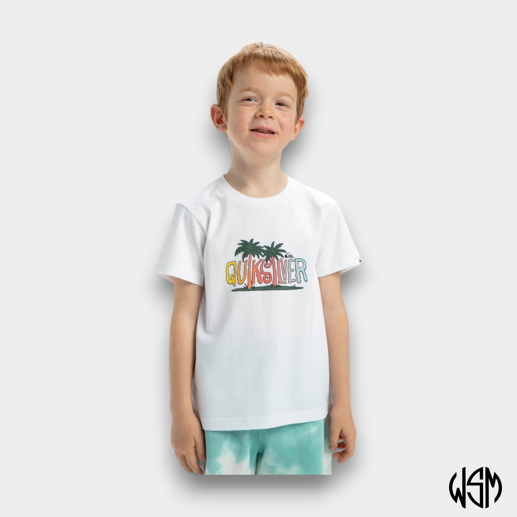 T-SHIRT QUIKSILVER SUNNY PALMS BOY