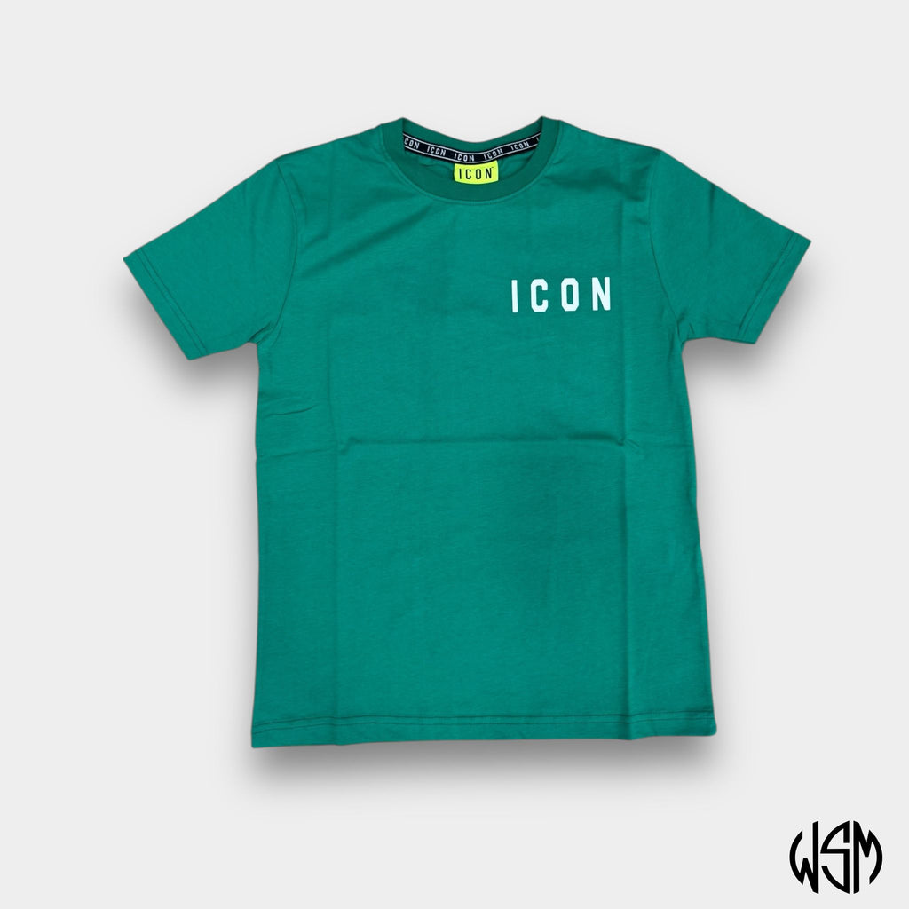 ICON T-SHIRT JR MAXI STAMPA DIETRO
