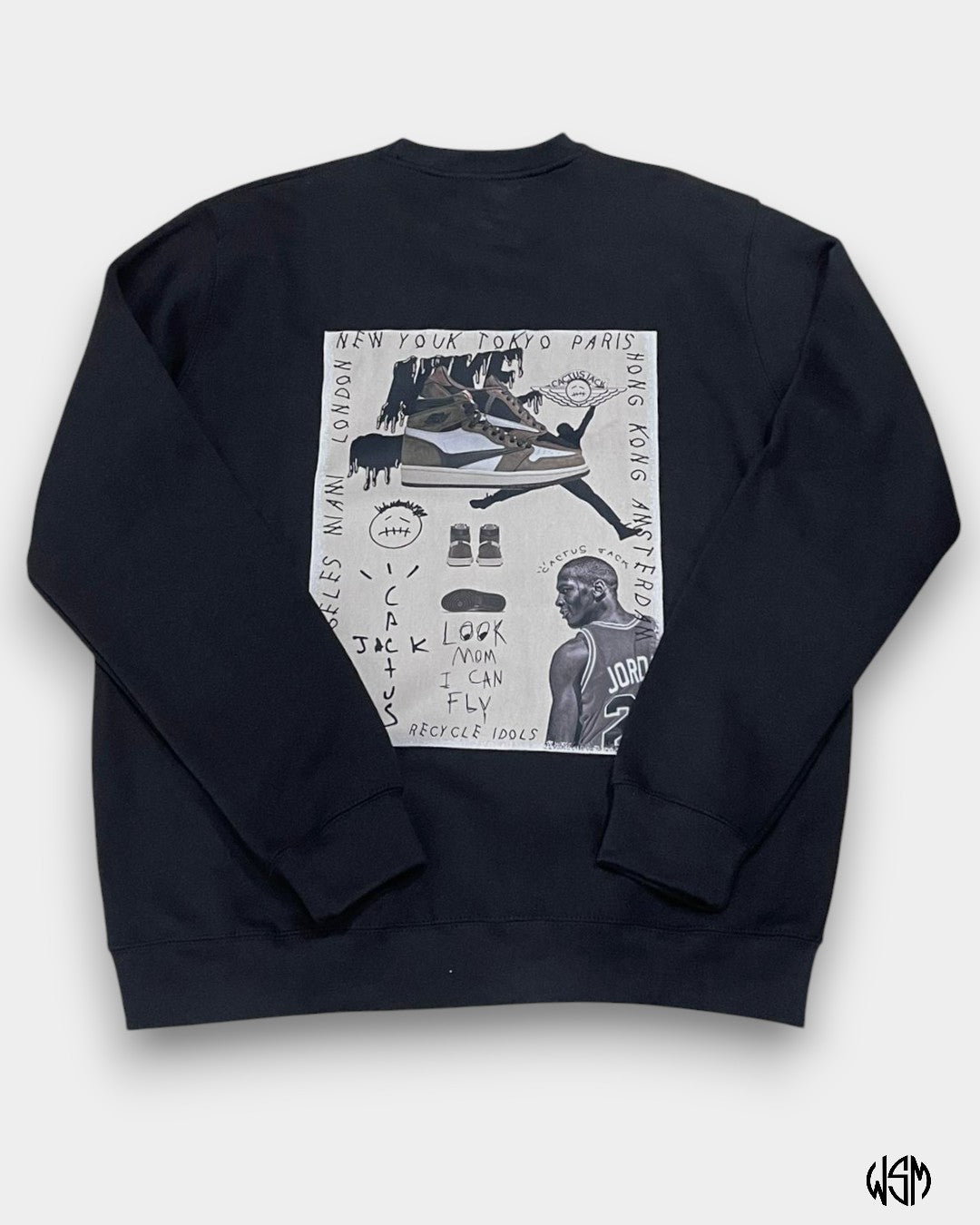 FELPA RECYCLE IDOLS GIROCOLLO