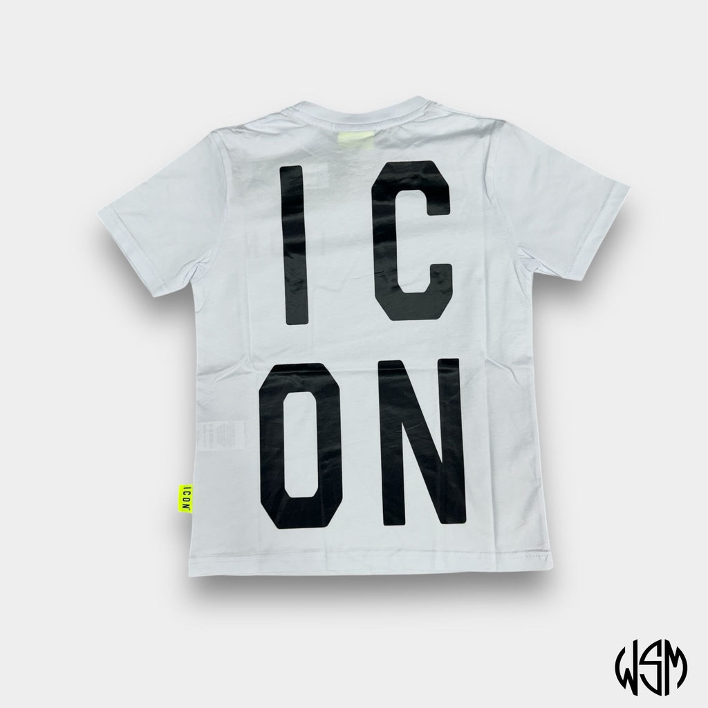 ICON T-SHIRT JR MAXI STAMPA DIETRO