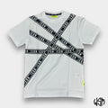 ICON T-SHIRT C/STAMPA A STRISCE