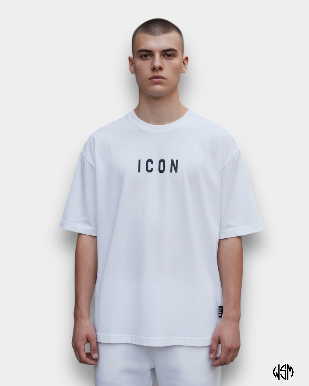 T-SHIRT ICON C/LOGO PICCOLO AL CENTRO