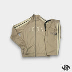 TUTA ICON BANDE C/ZIP