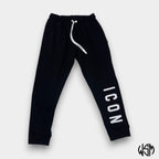 PANTALONE JOGGER ICON C/LOGO GRANDE SU GAMBA