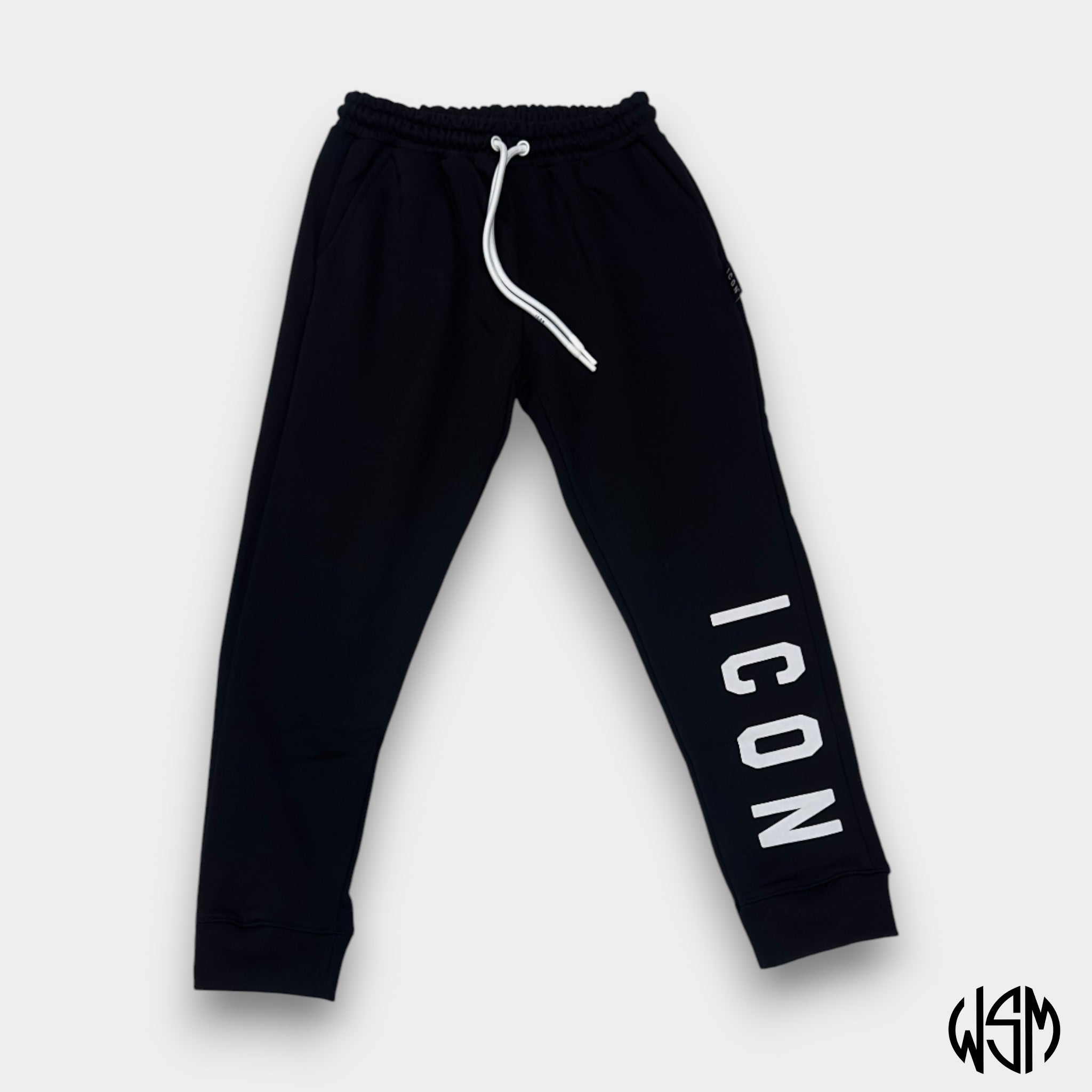 PANTALONE JOGGER ICON C/LOGO GRANDE SU GAMBA