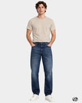 JEANS LOOSE FIT LAVAGGIO MEDIO